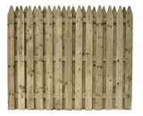 Hit & Miss Cottage Panel Pressure Treated