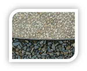 Road Edge aluminium forming circle detail Ireland