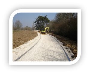 Road Edge aluminium pathway Ireland