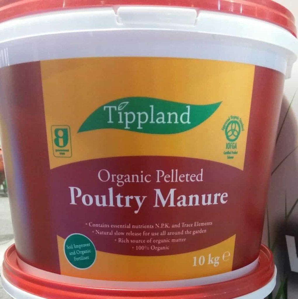 Chicken Manure Pellets 10kg bucket Landscape Depot