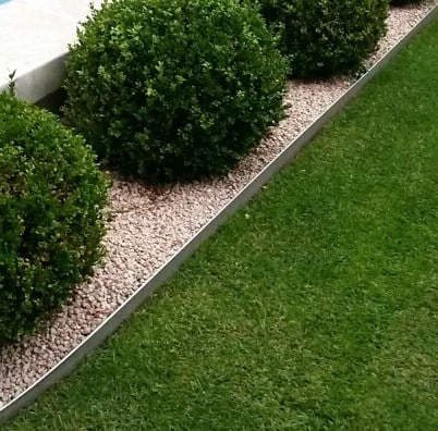 Landscape Edging Aluminium Lawn, How To Install Aluminium Garden Edging