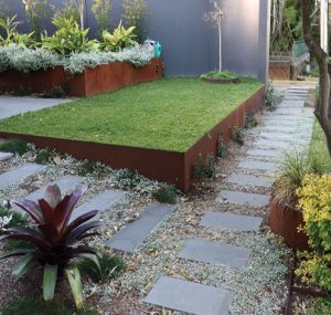 corten steel edging ireland