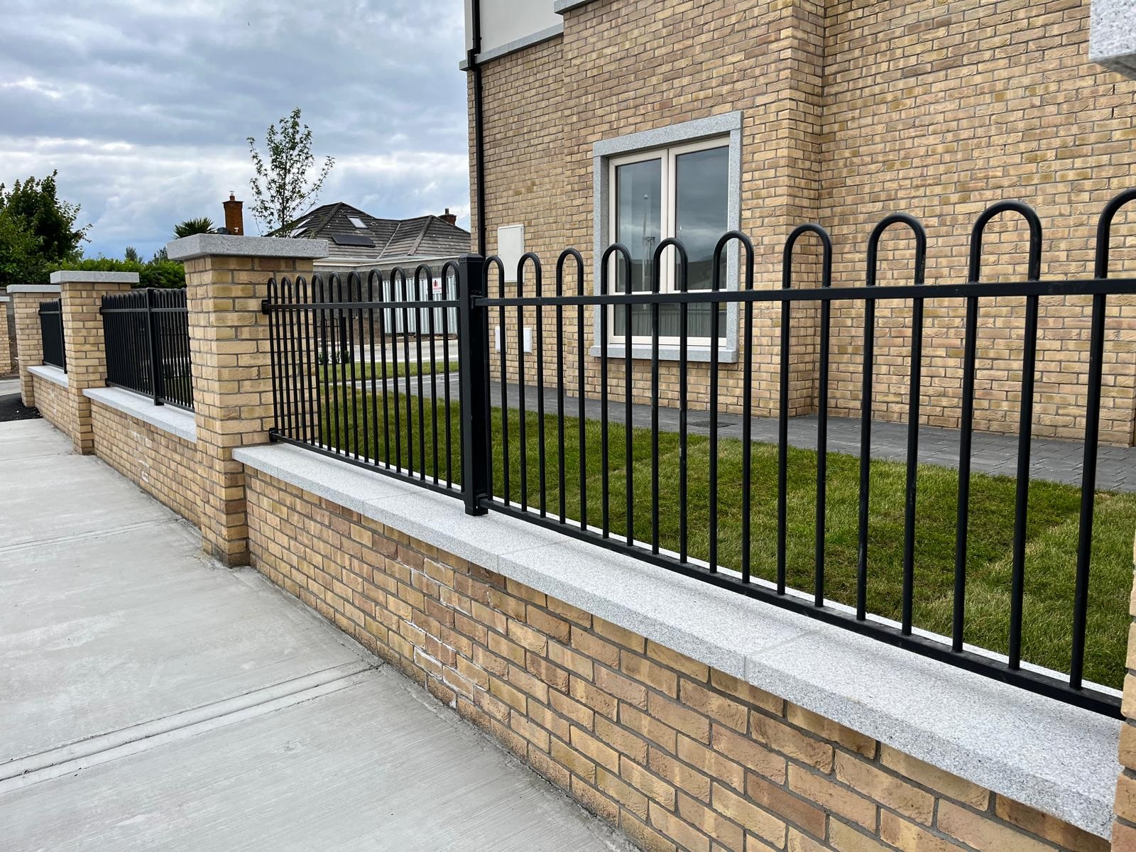 Bow top Steel Fence Railing