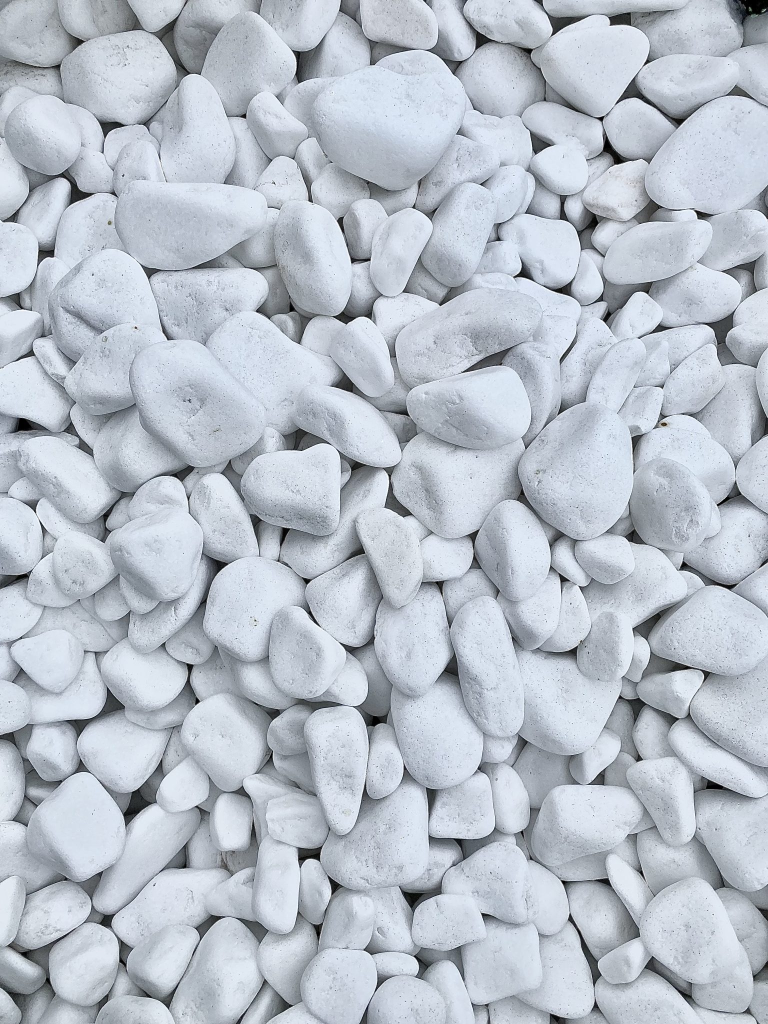 Polar White Marble Cobbles 3060mm Landscape Depot