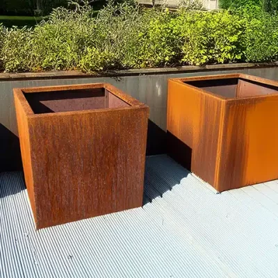 Corten Steel Planters