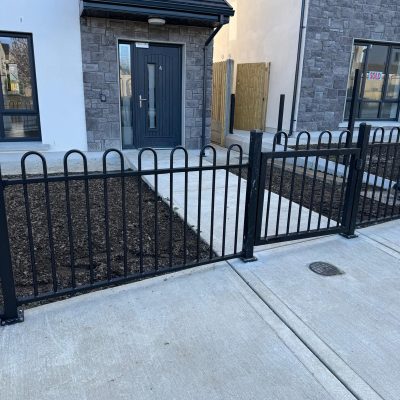 Bow Top Steel Gates