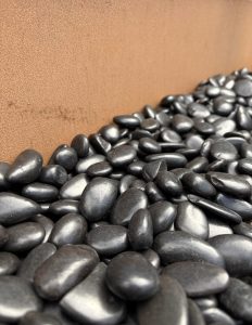 Black Polished Pebble picture 2